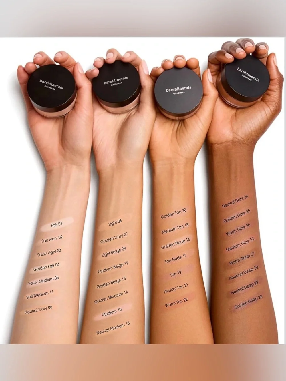 bareMinerals brand shade